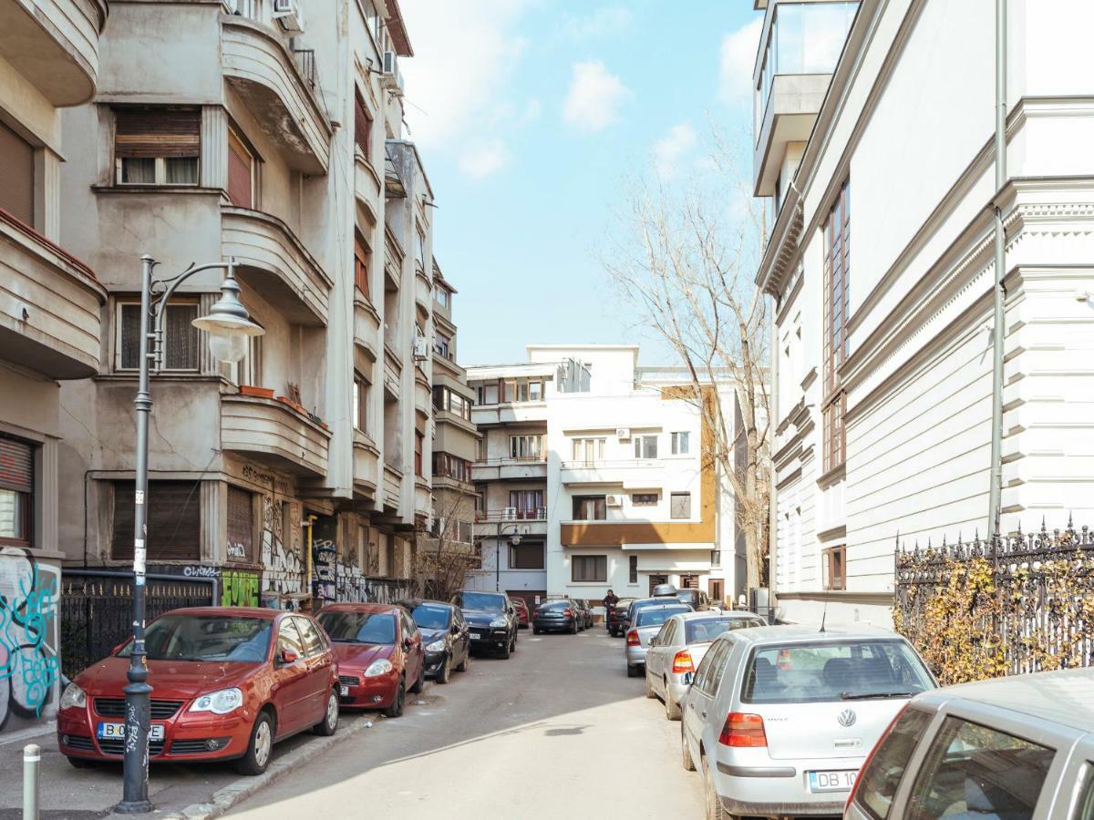 Alba Apartment On Calea Victoriei Bucareste Exterior foto